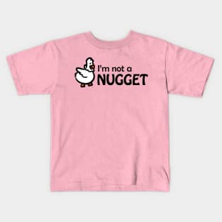 I am not a nugget vegan Kids T-Shirt